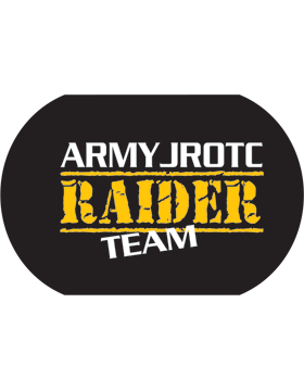 JROTC Raider Team Sublimation Dog Tag