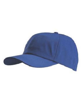 Solid Twill Cap Royal with Royal Eyelets & Button