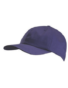 Solid Twill Cap Purple with Purple Eyelets & Button