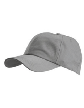 Solid Twill Cap Gray with Gray Eyelets & Button