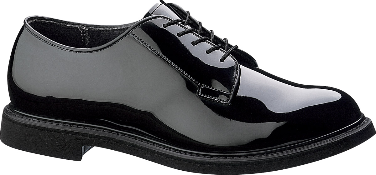 Bates DuraShocks High Gloss Oxford Shoe E01301 | US Military