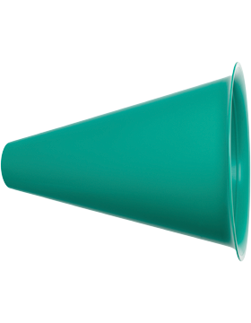 Custom 8in Megaphone with 1 Color/1 Side Imprint (100-249)