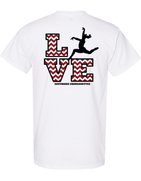 Southside The PRIDE Dance Line White Tee