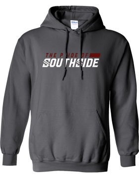 The PRIDE of Southside Charcoal Hoodie