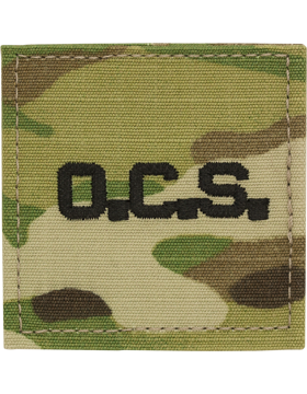 OCS letters Scorpion rank with fastener