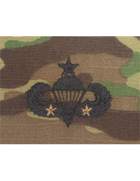 Scorpion Sew-on SWV-408B Senior Combat Parachutist Second Award