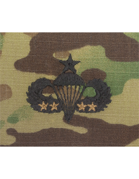Scorpion Sew-on SWV-408D Senior Combat Parachutist Fourth Award