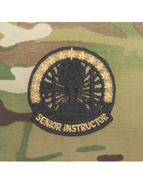 Scorpion Sew-on SWV-449 Army Instructor Senior Badge