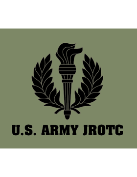 Army JROTC Screen Printed T-Shirt (U.S. Army JROTC Front Only)