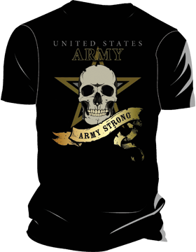 US Army T-Shirt Army Strong 4036