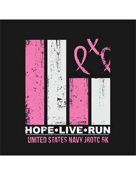 Customizable Design Template Hope Live Run T-Shirts 132