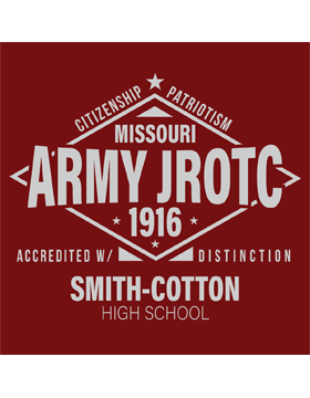 Customizable Stock Design for Army JROTC T-Shirts 2003