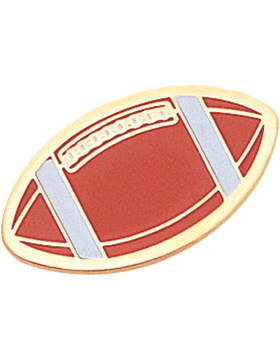 Enameled Sports Pin, Football