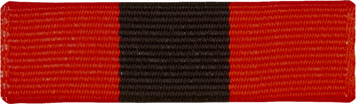 Service Ribbons Red Optional Ribbon (Red/Black/Red)
