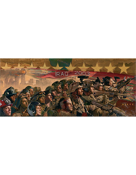 OIF Unframed Canvas Print Ten Years Later, The Fight Continues...