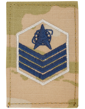 US Space Force Tech Sergeant E-6 Rank OCP with Fastener