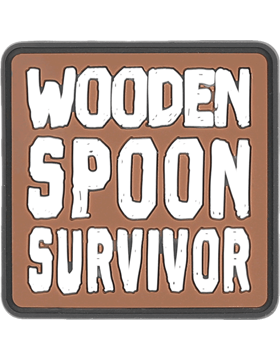 Morale Patch, Wooden Spoon 6696