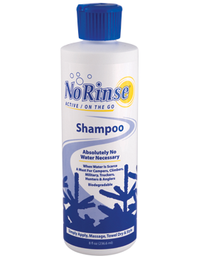 No Rinse Outdoor Shampoo 8 oz. 00800