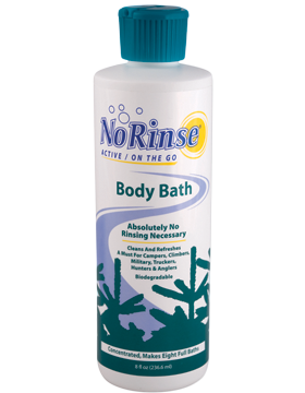 8 oz No Rinse Outdoor Body Bath