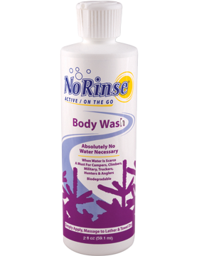No Rinse Outdoor Body Wash Size 2 oz. 00960