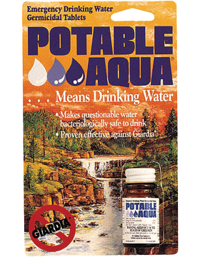 Potable Aqua Water Purification Tablets (50) 7740