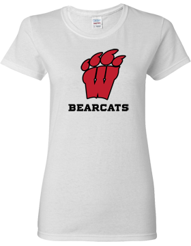 Weaver Bearcats White Ladies T-Shirt G500