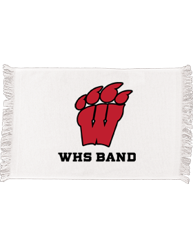 WHS Band Fringed Spirit Towel