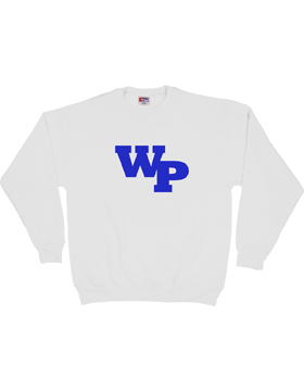 White Plains Wildcats Medium Weight Fleece Crew Sweatshirt S2401-A