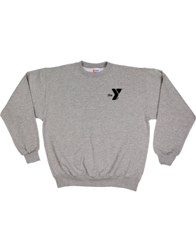 YMCA Heavyweight Fleece Crew Sweatshirt S8021