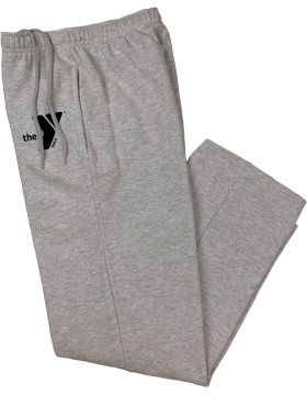 YMCA Open Bottom Fleece Pant