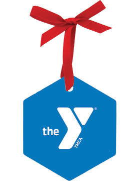 YMCA Christmas Ornament Hexagon