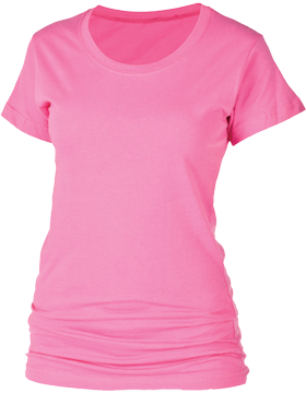 Perfect Fit Youth Tee YT15 Fuchsia