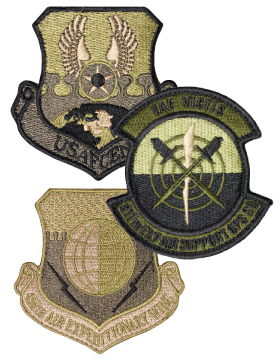 thumbnail image 2 of U.S. Air Force Scorpion OCP Name Tapes – Sew-On – Set Of 8 – Custom Made In USA 2 of 5