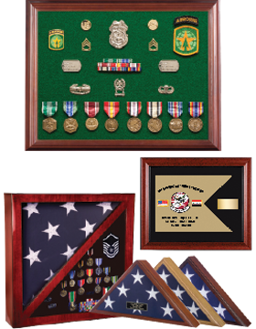 Shadow Boxes and Flag Cases