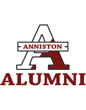 Anniston with Alumni Square Sticker