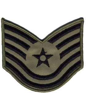 Male Air Force Chevron ABU (Pair) Technical Sergeant