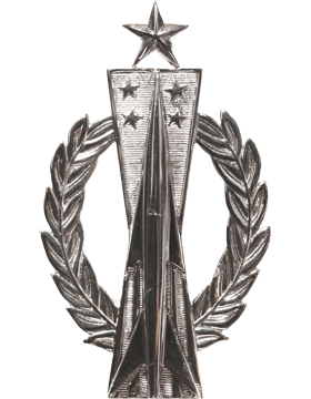 Air Force Badge No Shine Full Size Missile Operator