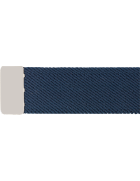 USAF Belt (AF-487F) Spec Elastic Belt 44in with No-Shine Buckle Tip (Female)