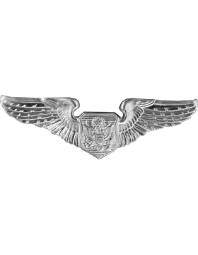 Air Force Badge No Shine Mid-Size Non-Rated Officer Aircrew