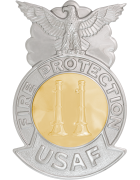 USAF Captain Badge(AF-811/B) Large Joint Back Two Bugle(Parallel) Gold Seal