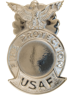 USAF Fire Protection Badge(AF-811) Large Belt Clip