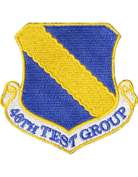 46th Test Group Full Color Patch with Fastener (Holloman AFB)