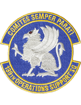 139th Operations Support Squadron Full Color Patch 