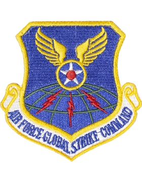Air Force Global Strike Command Full Color Patch with Fastener