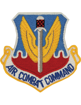 Air Combat Command Full Color Patch with Fastener