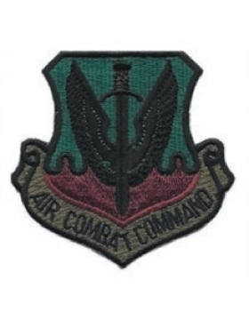 USAF Patch Air Combat Command Subdued