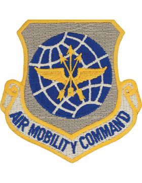 Air Mobility Command Full Color Patch with Fastener
