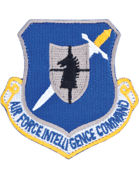 USAF Air Intelligence Command Full Color Patch with Fastener