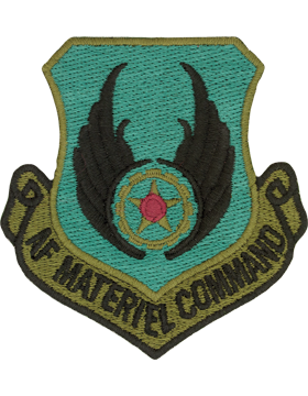 USAF Materiel Command Subdued Patch (Black Border)