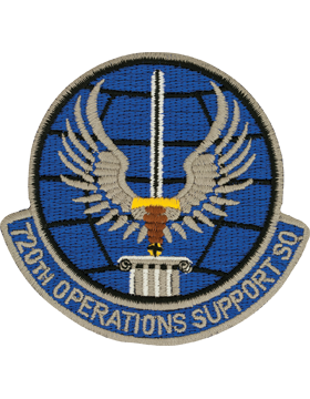 720th Operations Support Squadron 3in Full Color Patch